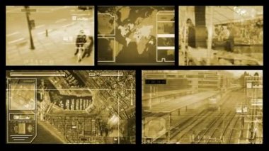 Ekran - Streets - monitör - sarı barlar.