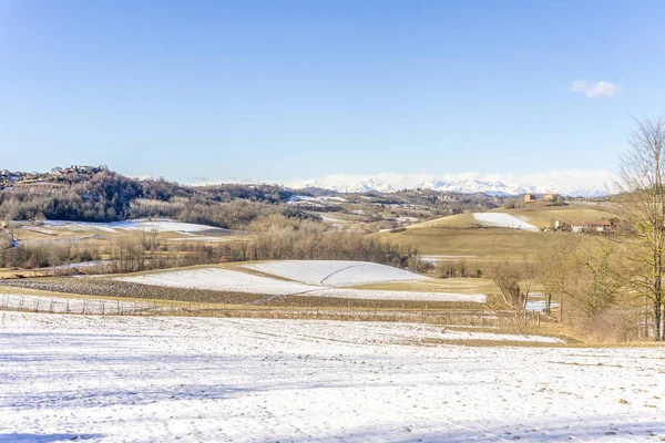 Paysage Rural Panorama Des Collines Turin — Photo