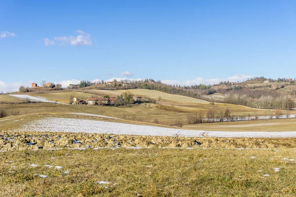 Paysage Rural Panorama Des Collines Turin — Photo