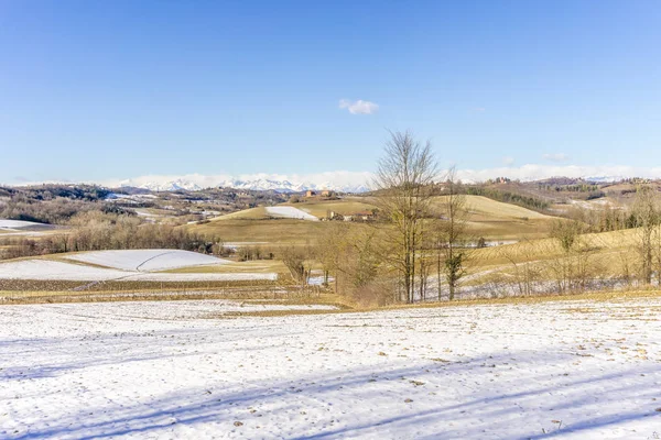 Countryside Landscape Panorama Turin Hills — Stock Photo, Image