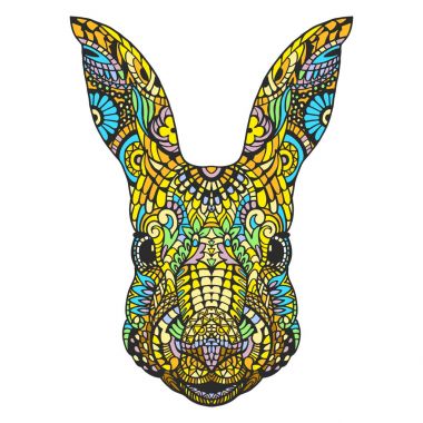 El yapımı tavşan.