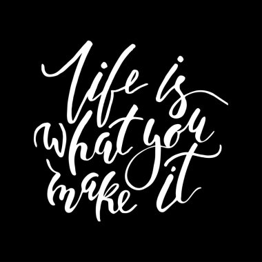 Ne siyah başarırsın hayattır