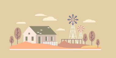 Town house düz yatay