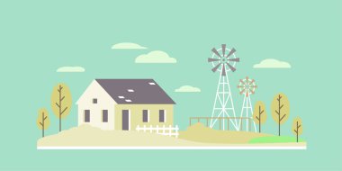 Town house düz yatay