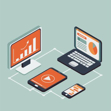 Kablosuz teknolojiler izometrik