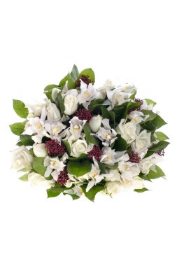 Güzel bir buket çiçek.