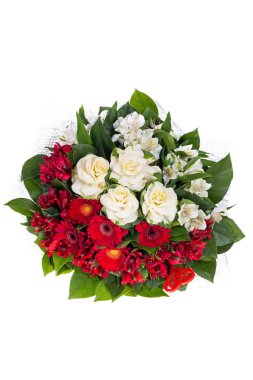 Güzel bir buket çiçek.