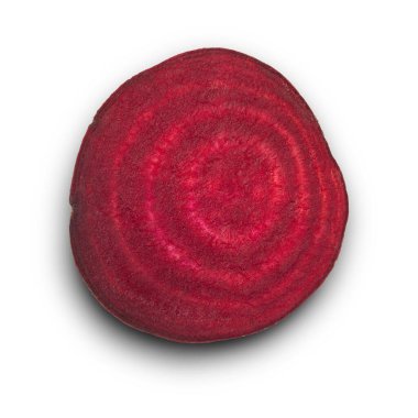 Taze pancar kökü beyaz arka planda izole edildi. Yaklaş.