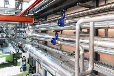 Valf ve boru bir sanayi