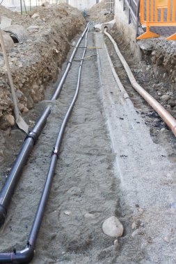 Metan gazı ulaşım için metro polietilen borular