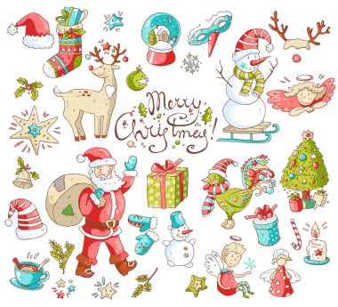 Yeni yıl ve Noel nesneler