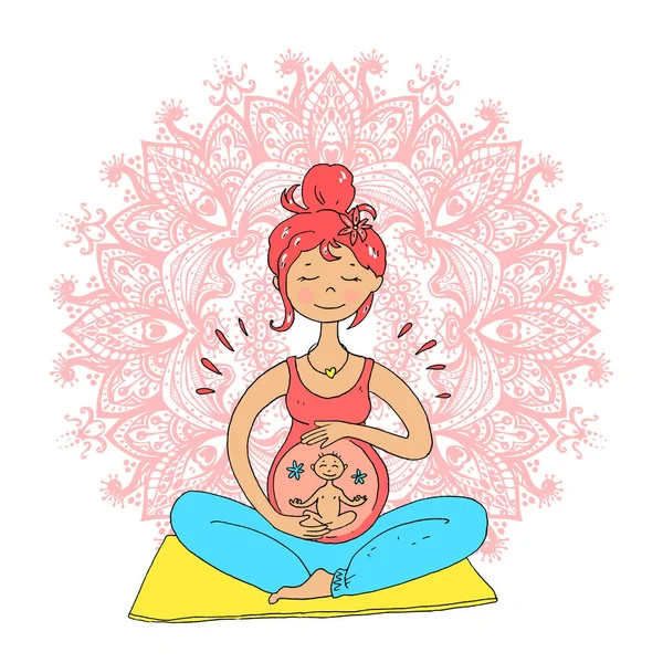 lotus pozisyonu, hamile kadın 