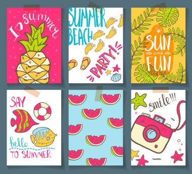 Yaz kartları koleksiyonu