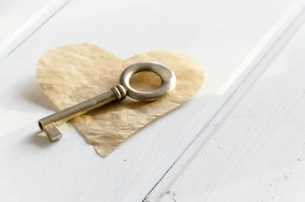 On Valentine's Day you get a key to my heart — Stock Photo, Image