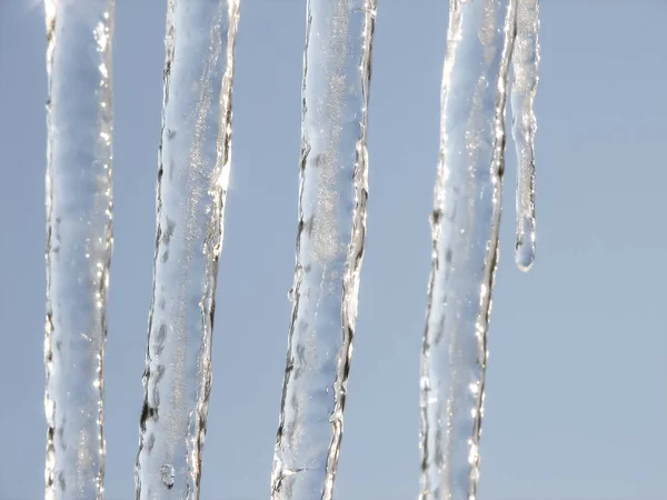Gheață pe timp de iarnă — Fotografie, imagine de stoc