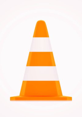 Trafik koni illüstrasyon