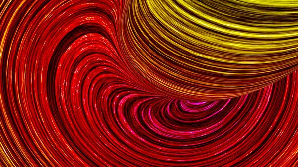Líneas de color abstractas 3d ilustración — Foto de Stock