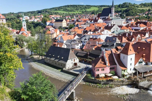 Bir görünümde. Cesky Krumlov