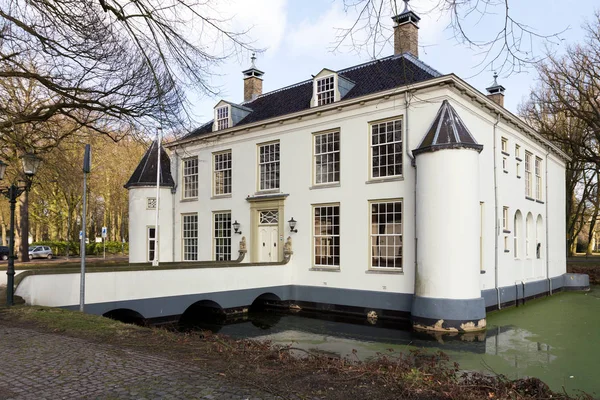 The white house in the Netherlands. — Stock Photo, Image