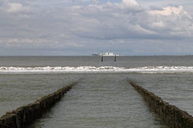 Hollanda'da Kuzey Denizi.