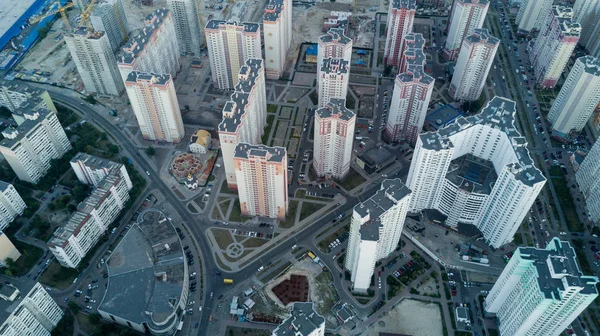Kuş bakışı büyük şehir