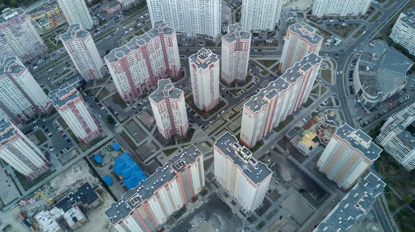 Bird's eye view of the big city — Stock Photo, Image