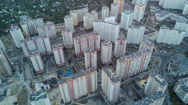 Vue aérienne de la grande ville — Photo