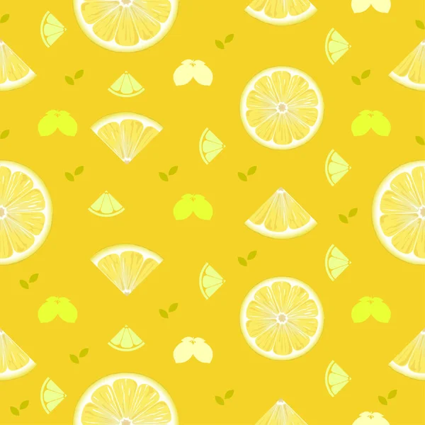 Лемон, апельсиновые плоды. — стоковый вектор