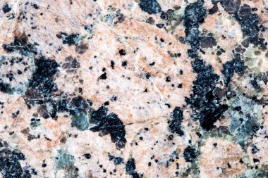 Granit, bazalt veya mermer taş kristal doku