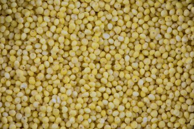 Darı tohumları doku veya arka plan. Makro çekim yığın teknoloji aracılığıyla yapılır