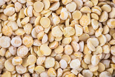 Bezelye kabuğu çıkarılmış tane arka plan. Makro çekim yığın teknoloji aracılığıyla yapılır