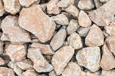 Kırık taş yol doku. Makro çekim yığın teknoloji aracılığıyla yapılır