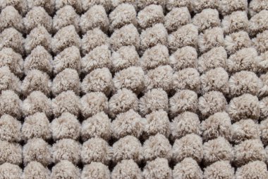 Kahverengi halı yakın çekim