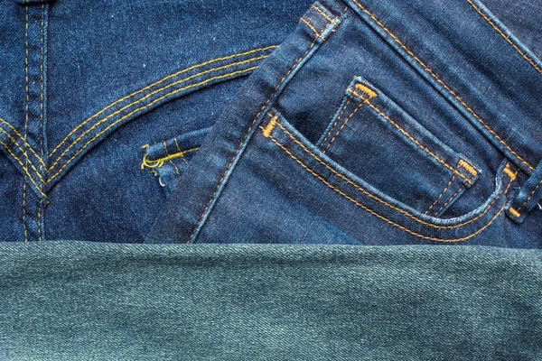 Jeans textura fundo — Fotografia de Stock