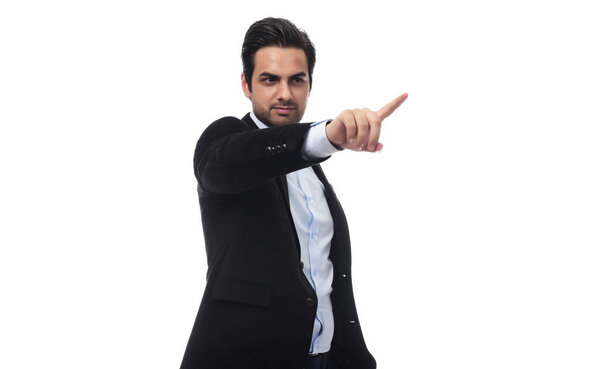 Arab businessman wearing suit
