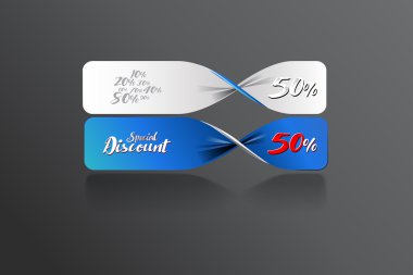 Özel indirim banner şablon tasarımı