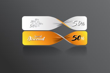 Özel indirim banner şablon tasarımı