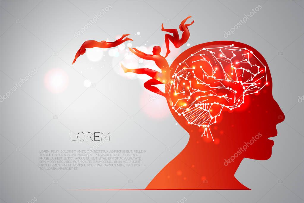 Human brain and its capabilities.