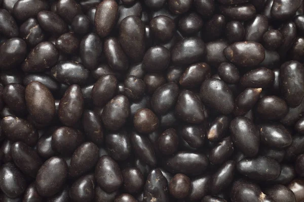 Ядро насіння соняшнику в шоколаді крупним планом — стокове фото
