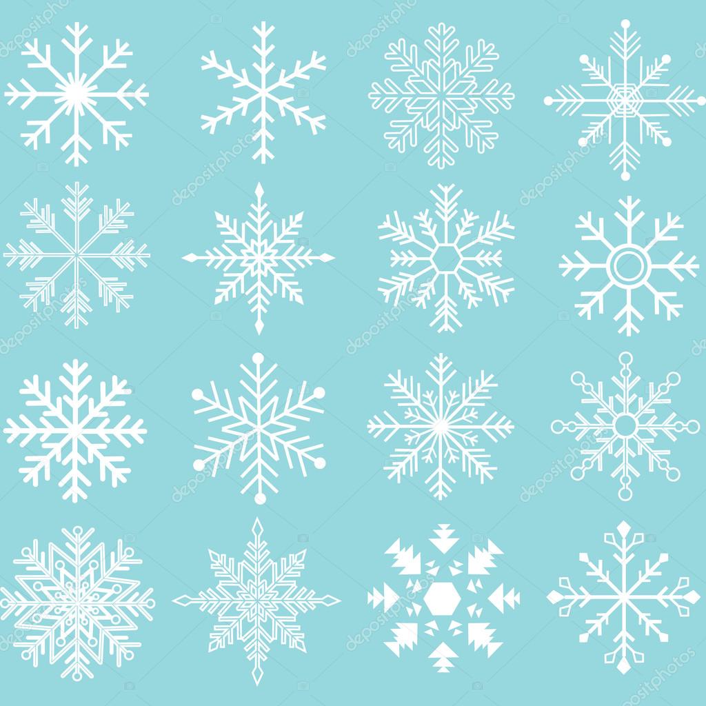Snowflakes Silhouette Collections