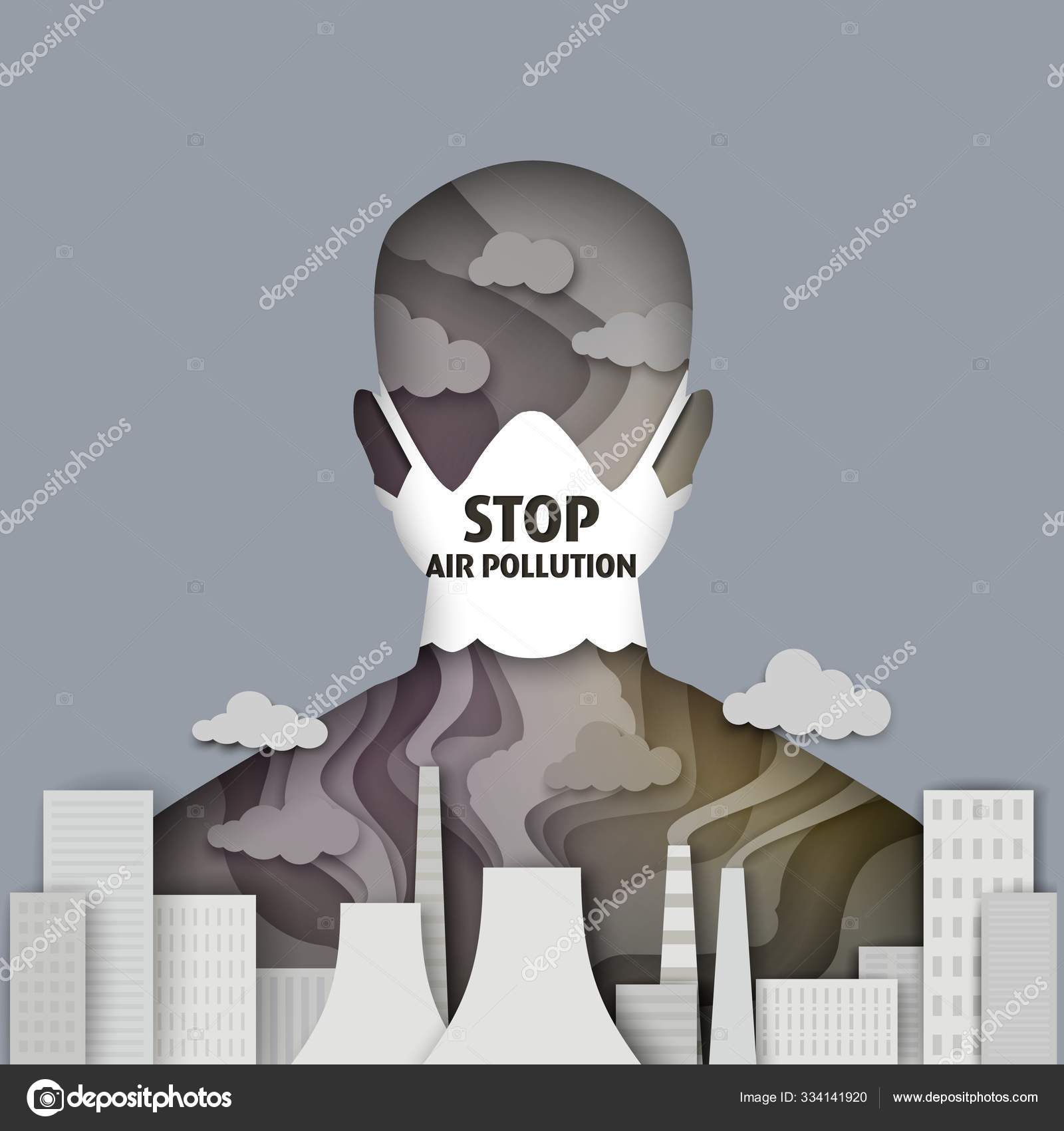 Poster on Stop Pollution by Dheeraj