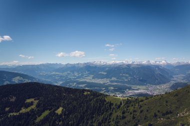 Dolomit Alp dağ Corones Kronplatz