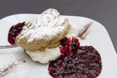 Bavyera tatlı pasta özel windbeutel