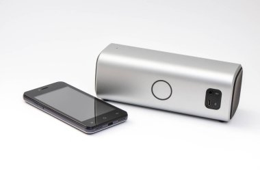 Cep telefonunuza - kablosuz mobil teknoloji bağlı kablosuz hoparlör