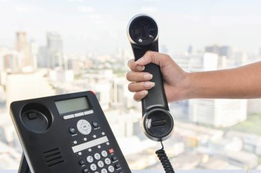 IP telefon - telefon ile el koymak almak