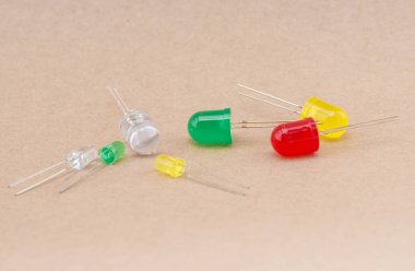 Kırmızı, yeşil, sarı, mini akrilik Led bullbs