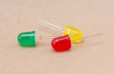 Kırmızı, yeşil, sarı, mini akrilik Led bullbs