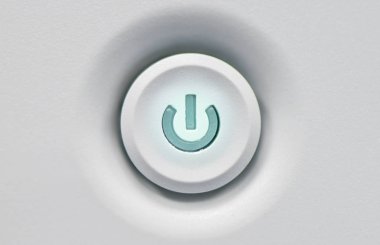 Uzakta - düğme - yeşil aydınlatma ile kapatmak için