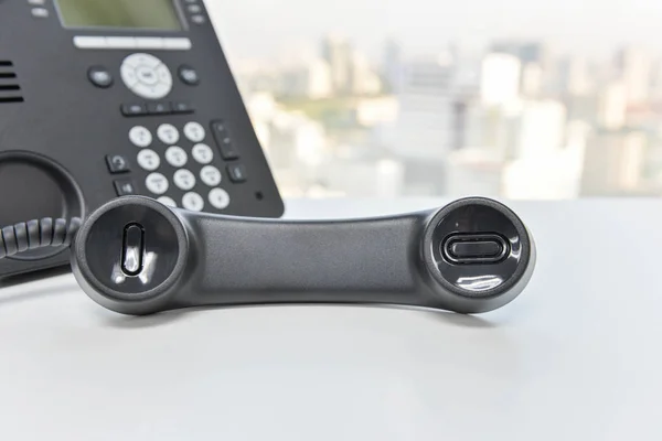 IP Phone - la tecnologia del telefono in ufficio — Foto Stock