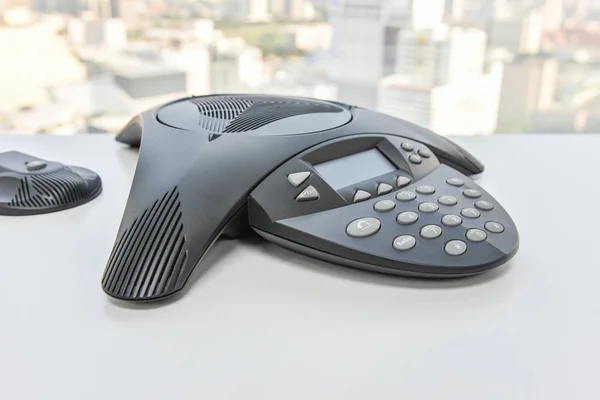 IP Phone - la technologie du téléphone de bureau — Photo